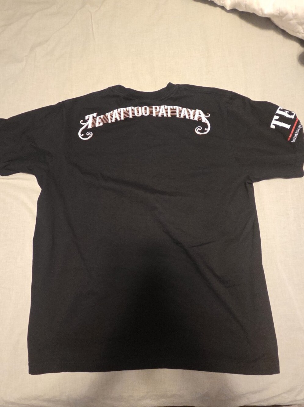 Tattoo Pattaya Black Graphic Tee
